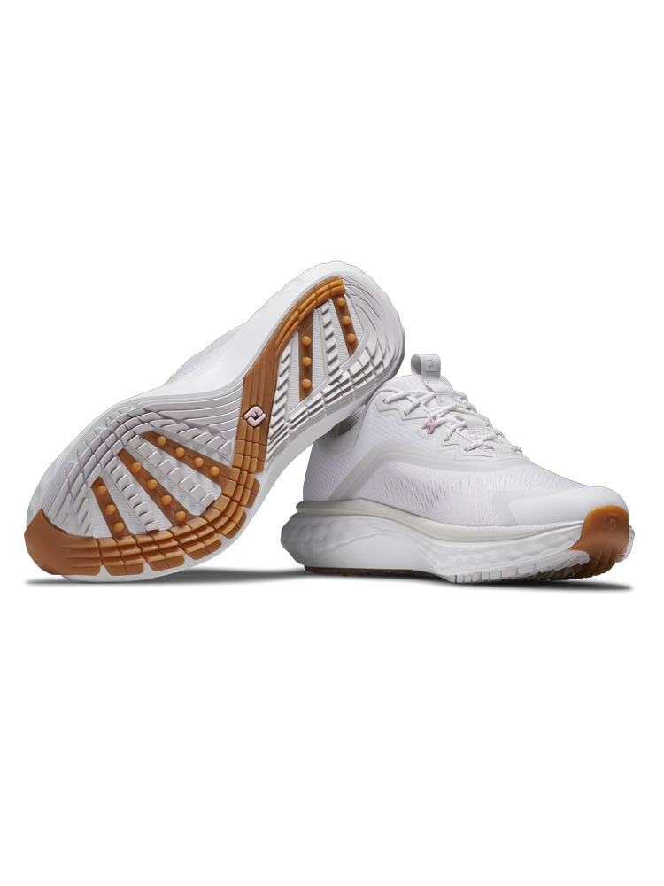 FootJoy Women's Quantum Textile Golf Shoes - White
