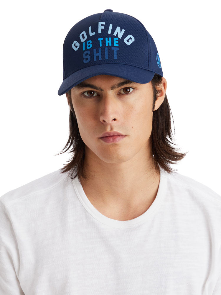 G/FORE Golfing Is The Sh*t Twill Snapback Cap