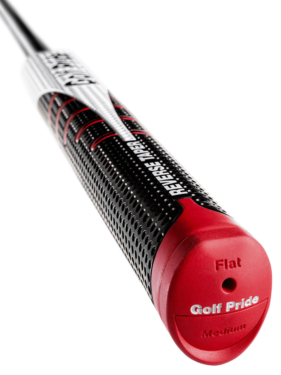 Golf Pride Reverse Taper Flat Putter Grip - Black/White