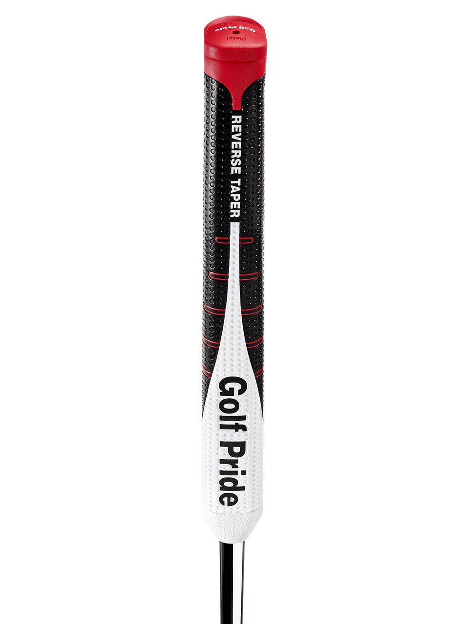 Golf Pride Reverse Taper Pistol Putter Grip - Back/White