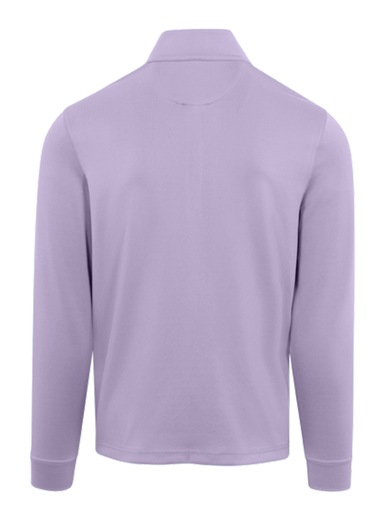 Greg Norman 1/4 Zip Pullover - Lilac Breeze