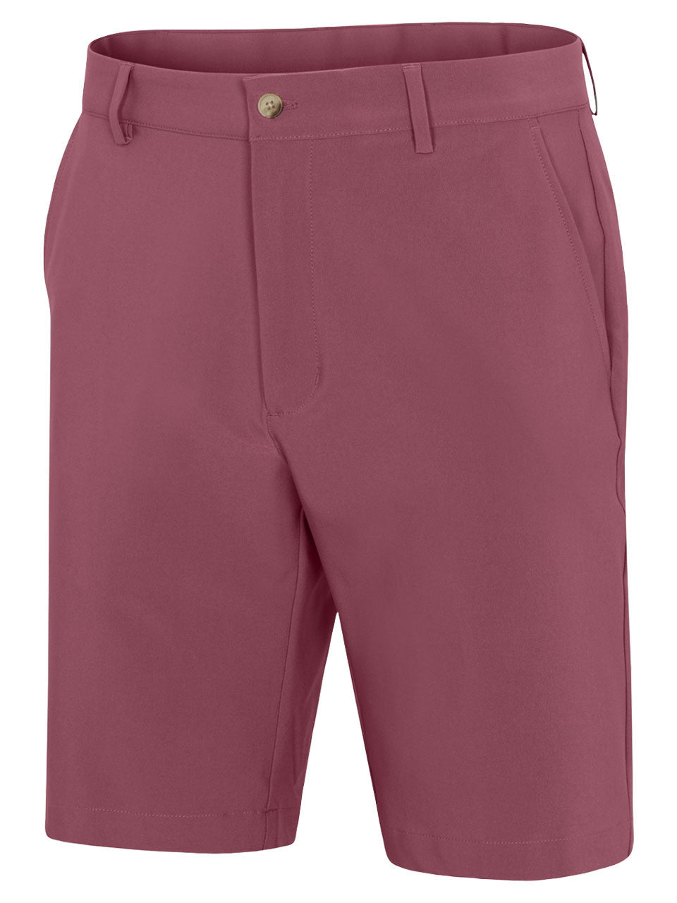 Greg Norman 4-Way Stretch Classic 10-Inch Short - Deep Mauve
