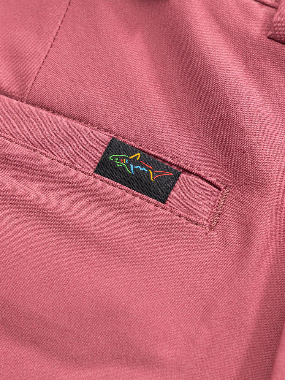 Greg Norman 4-Way Stretch Classic 10-Inch Short - Deep Mauve