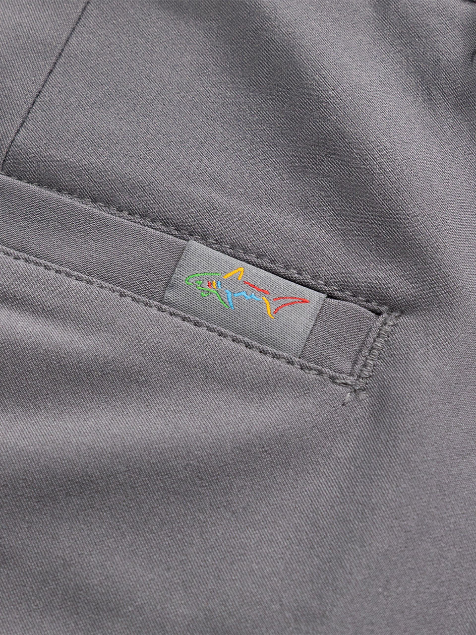 Greg Norman 4-Way Stretch Classic 10-Inch Short - Steel