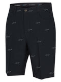 Greg Norman Classic Shark 9.5-Inch Tech Short - Black