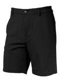 Greg Norman Long Drive Knit Shorts - Black