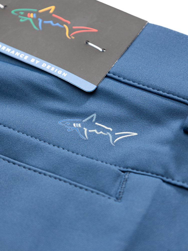 Greg Norman Long Drive Knit Shorts - Dark Denim