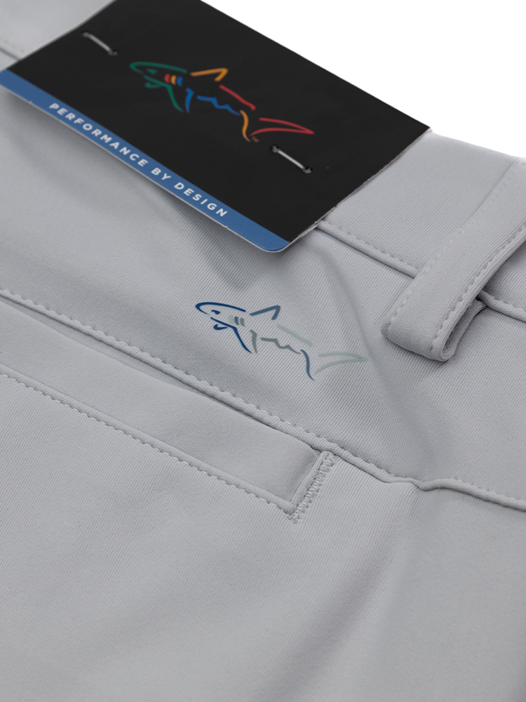 Greg Norman Long Drive Knit Shorts - Shark Grey