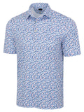 Greg Norman ML75 Starfish Printed Polo - White