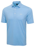Greg Norman ML75 Stretch Driver Ball Polo - Soft Blue