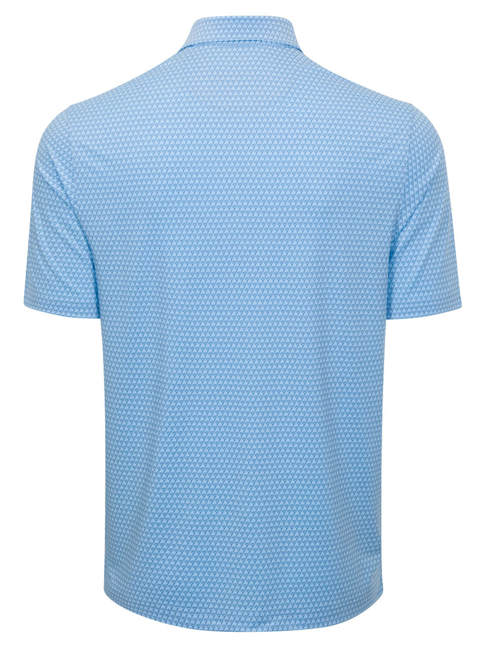 Greg Norman ML75 Stretch Driver Ball Polo - Soft Blue