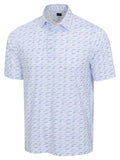 Greg Norman ML75 Stretch Jersey Yacht Club Polo - White