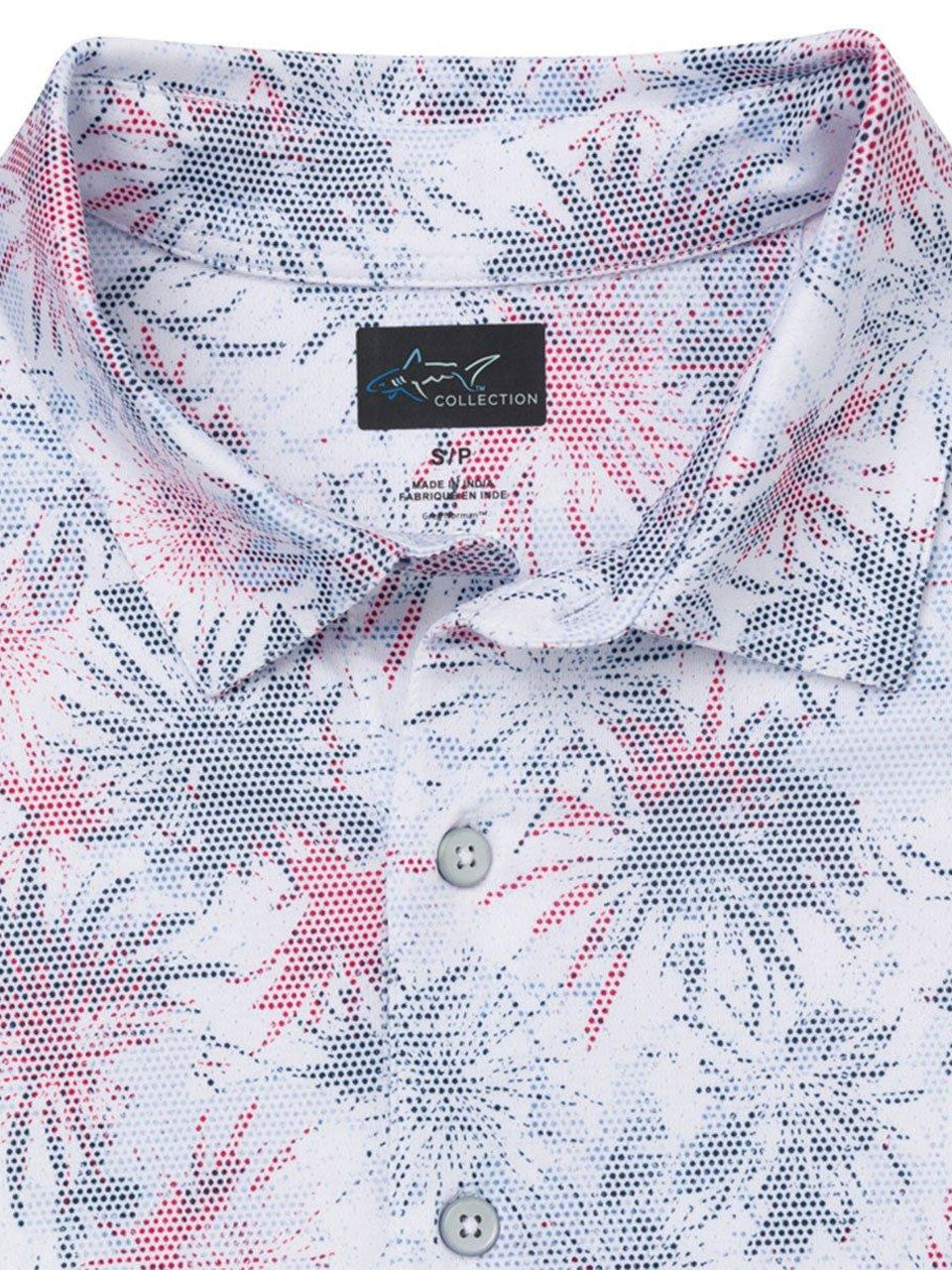 Greg Norman ML75 Stretch Mesh Celebration Polo - White