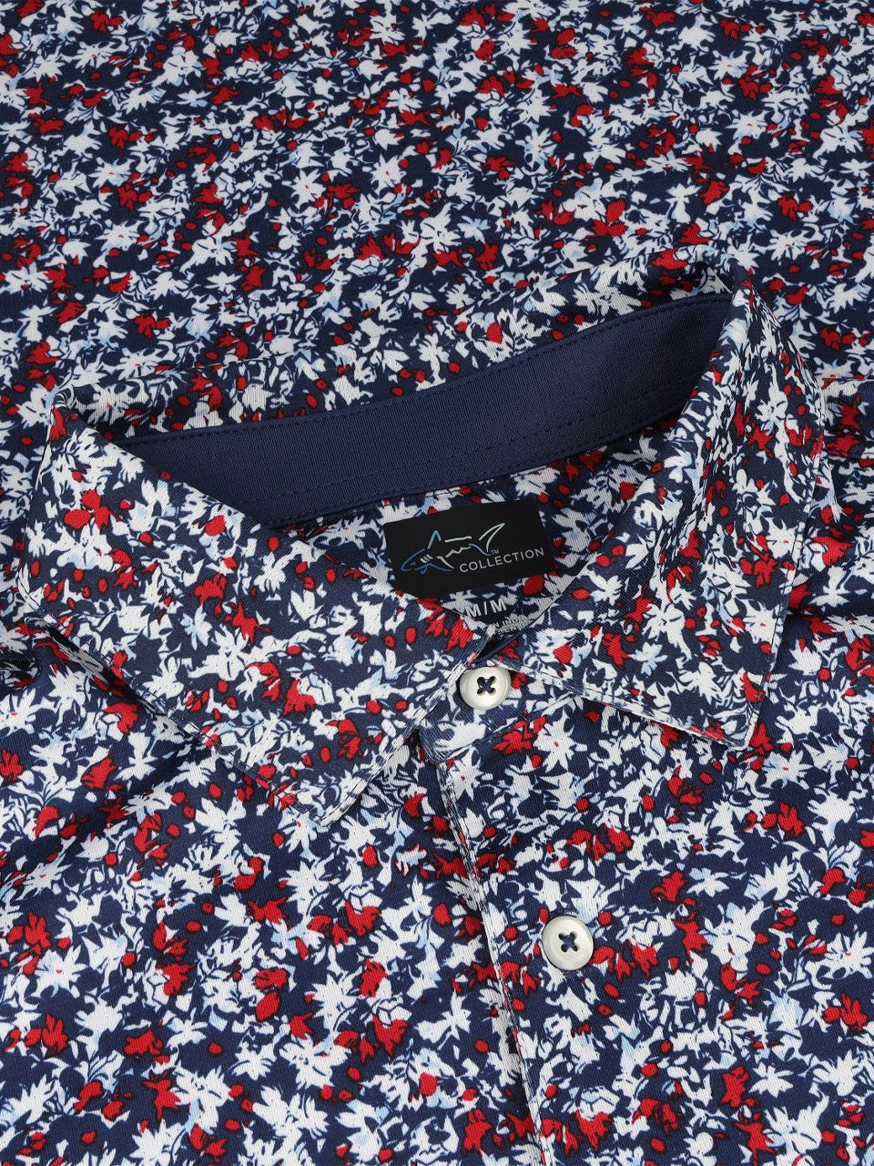Greg Norman ML75 Stretch Mesh Prestige Polo - Navy