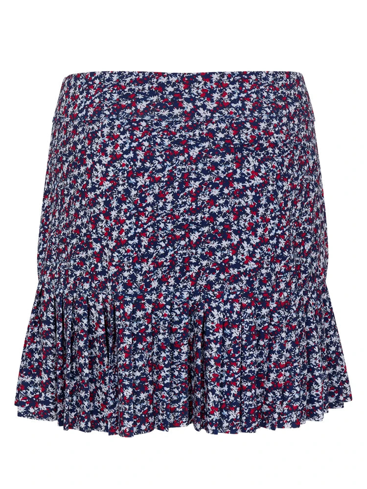 Greg Norman Women's Prestige 16-Inch Pleated Skort - Navy
