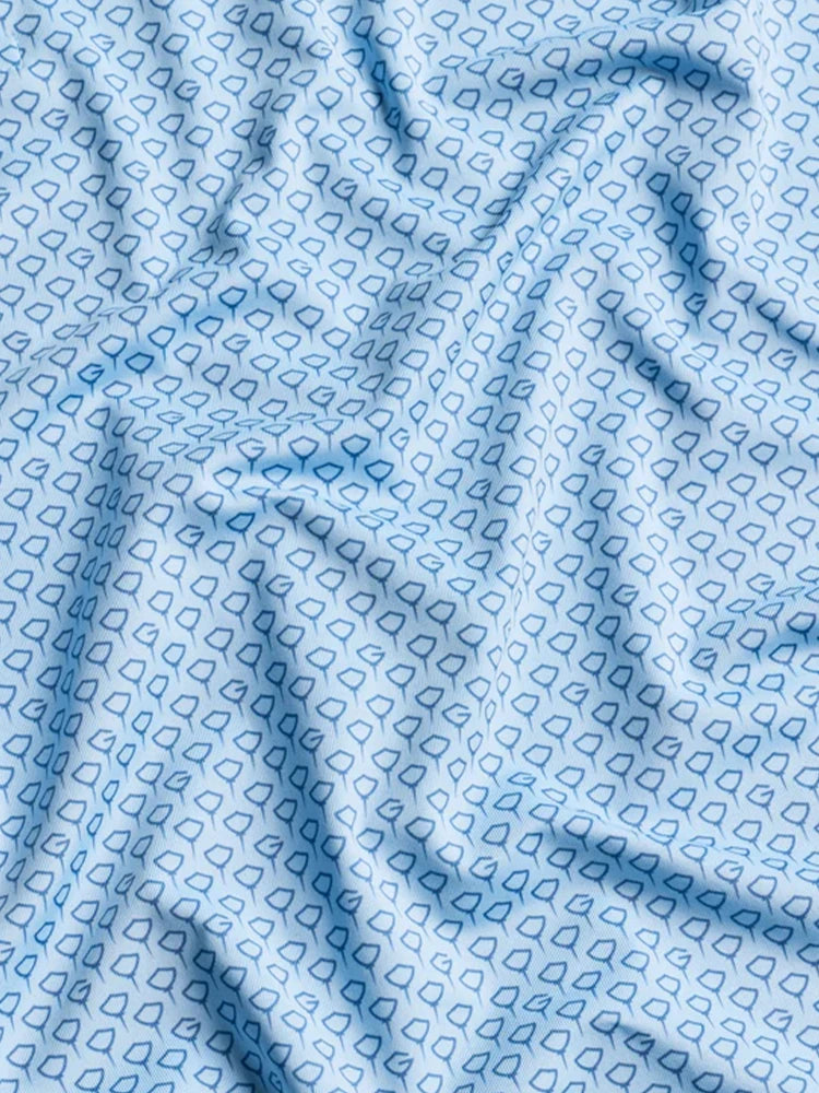 Greyson Players Club Drifter Polo - Wolf Blue