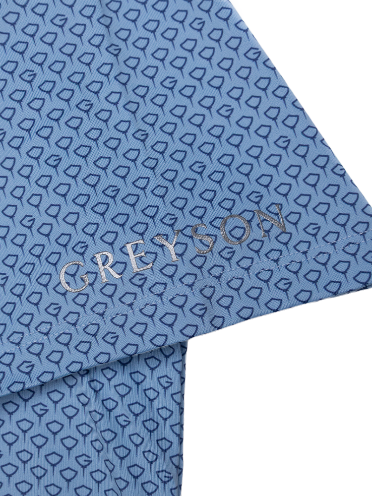 Greyson Players Club Drifter Polo - Wolf Blue