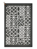 Malbon Antillies Golf Towel - Dark Olive/Cream