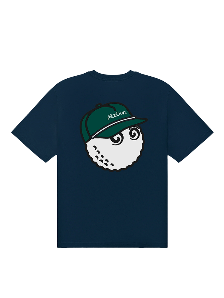 Malbon Bermuda Baldwin Tee - Navy