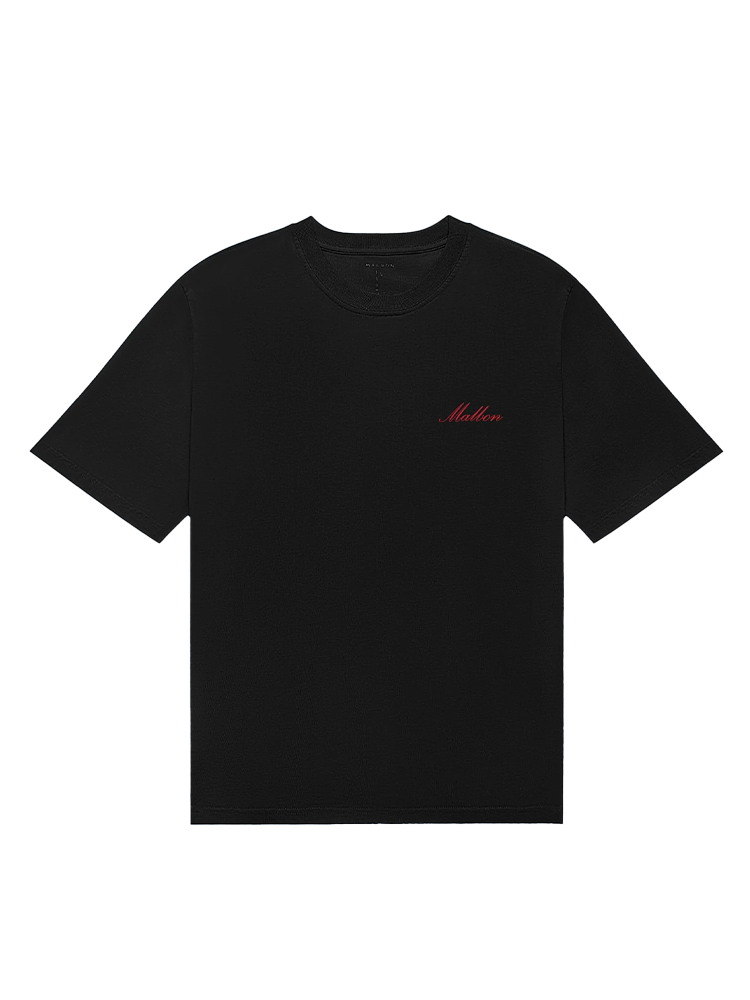 Malbon Bermuda Members Tee - Black