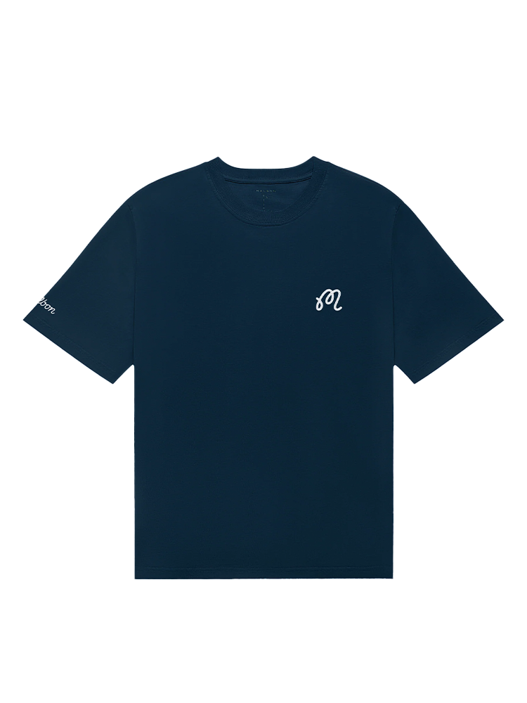 Malbon Bermuda Tee - Navy