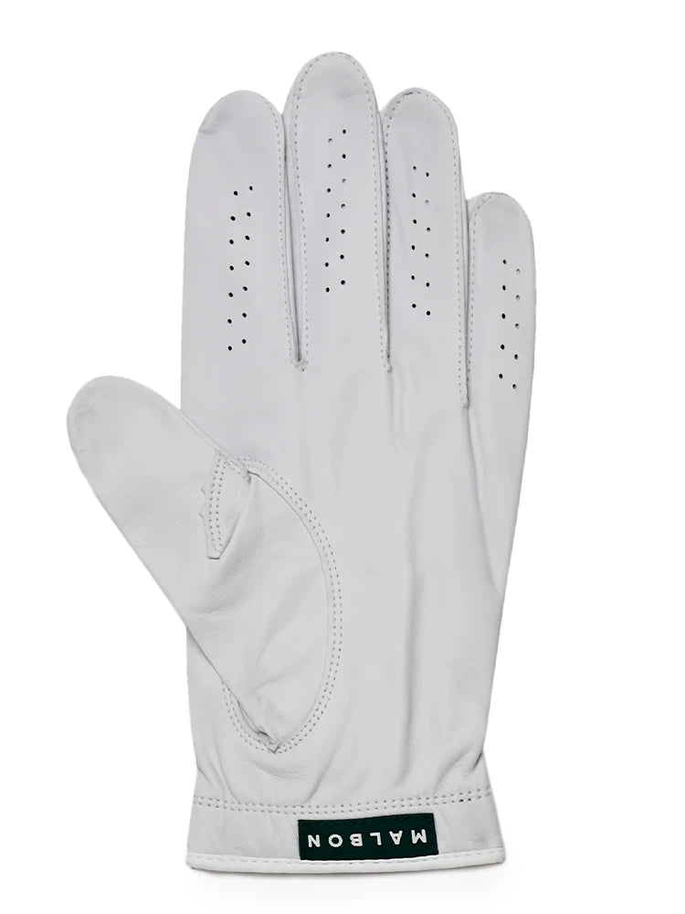 Malbon Buckets Golf Glove - White