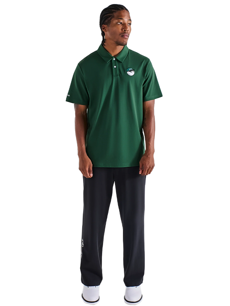 Malbon Fairway Baldwin Polo - Forest