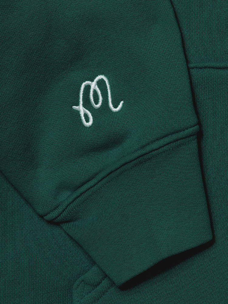 Malbon Fesque Hoodie Polo - Forest