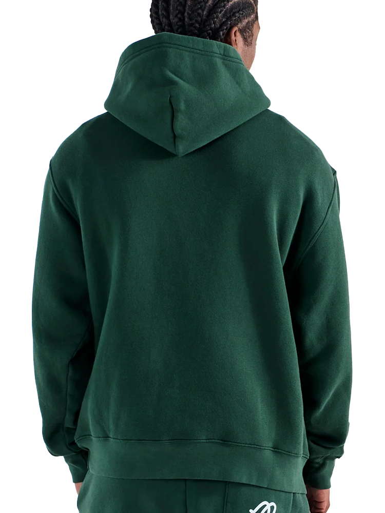 Malbon Fesque Hoodie Polo - Forest