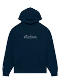 Malbon Fesque Hoodie Polo - Navy