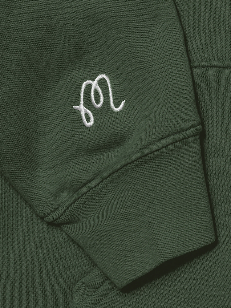 Malbon Fesque Hoodie Polo - Olivine