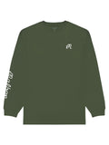 Malbon Gorse Long Sleeve Tee - Olivine