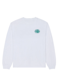 Malbon Horizon Long Sleeve Tee - White