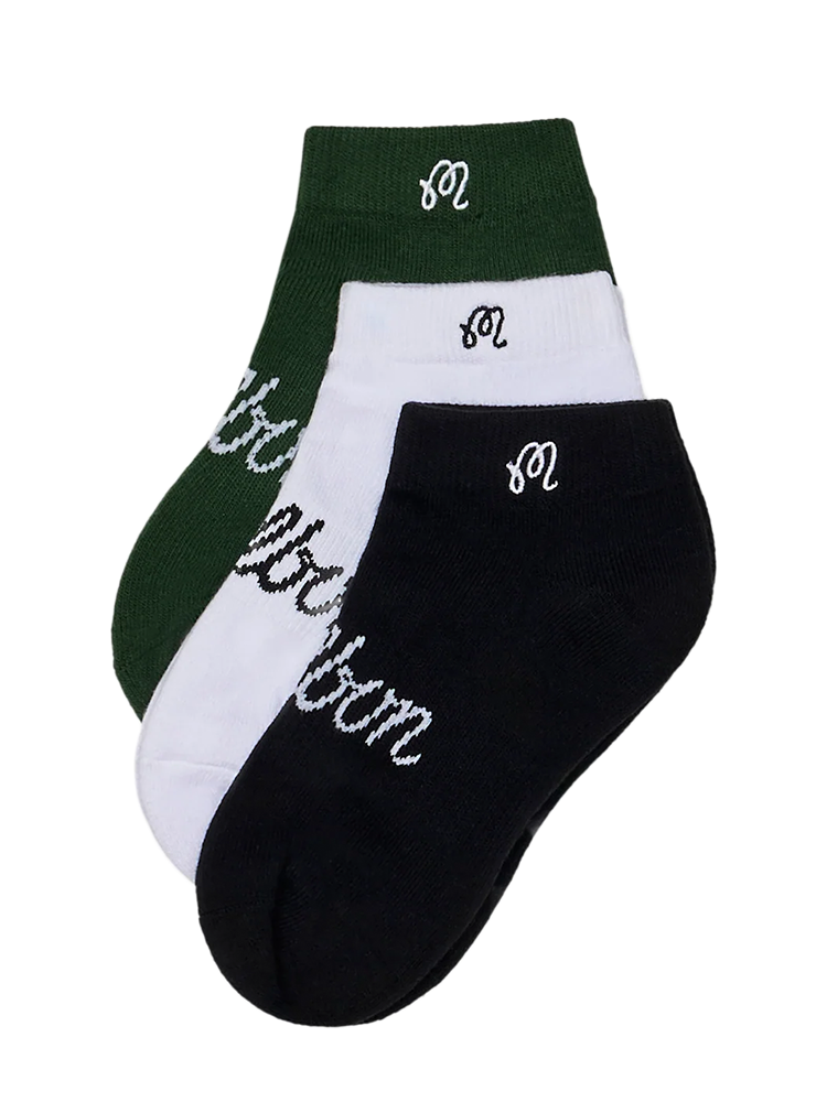 Malbon M Quarter Socks - Multi