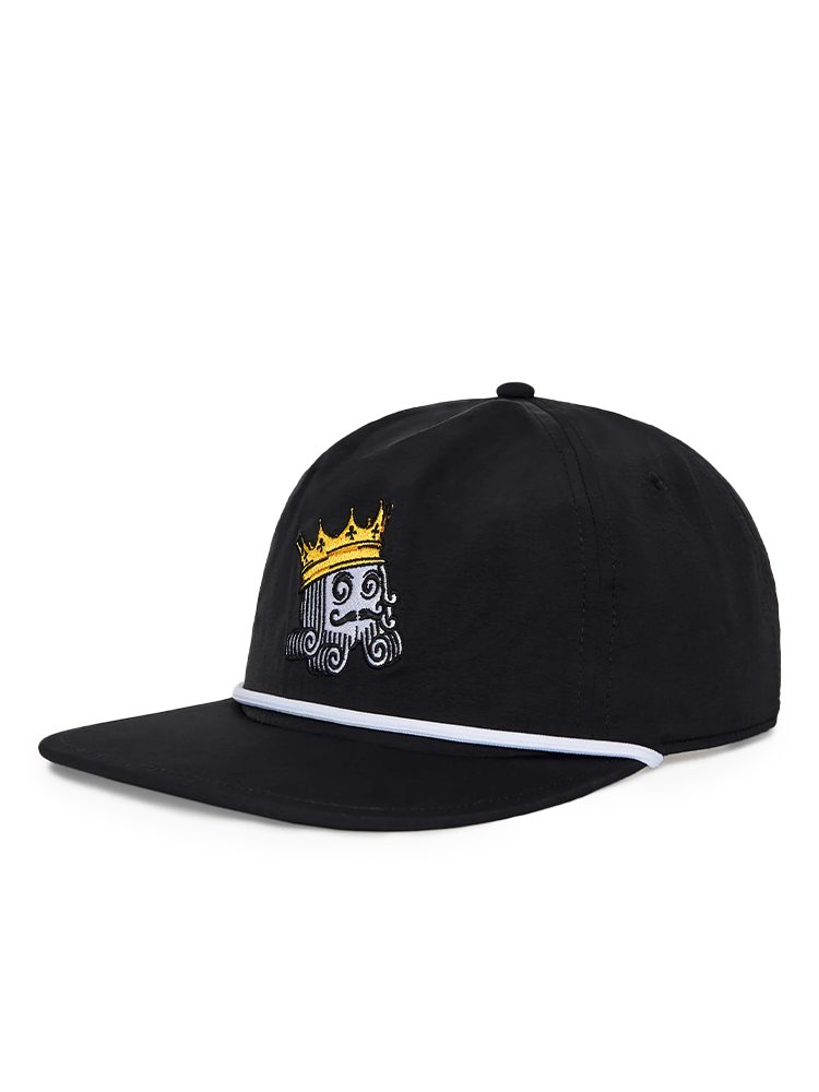 Malbon Monarch Rope Hat - Black