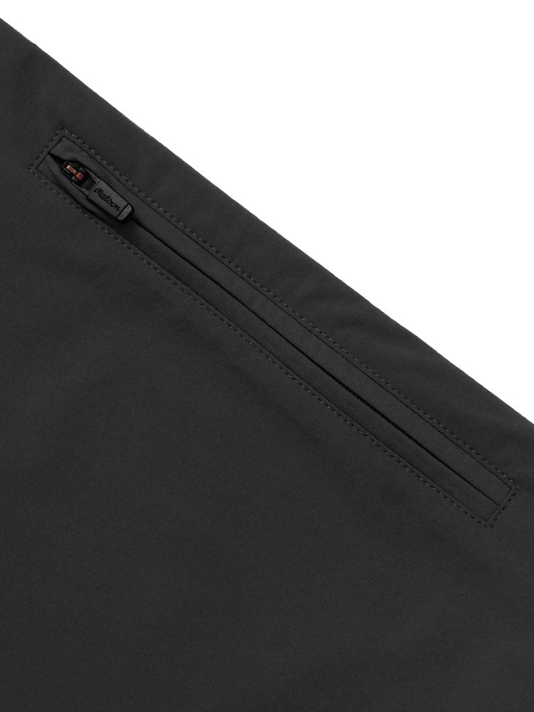 Malbon Performance Full Zip Shell Jacket - Black