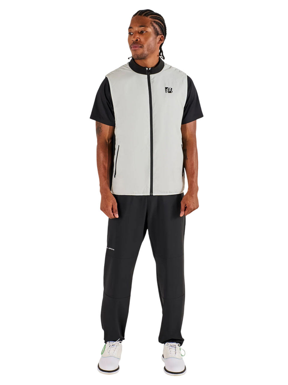 Malbon Performance Vest - Silver