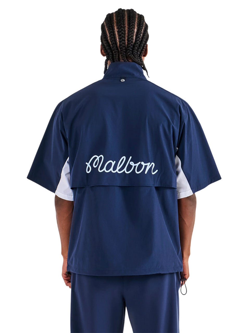 Malbon Pine Windshirt - Navy