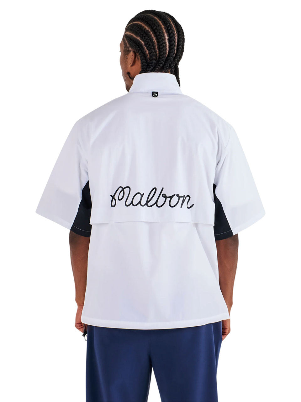 Malbon Pine Windshirt - White
