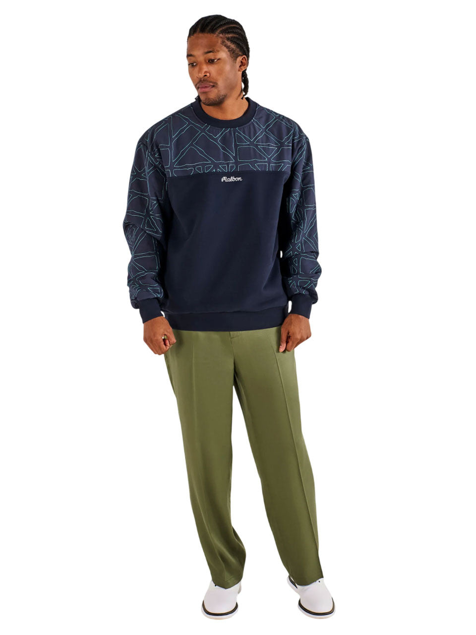 Malbon Tierra Crewneck - Midnight