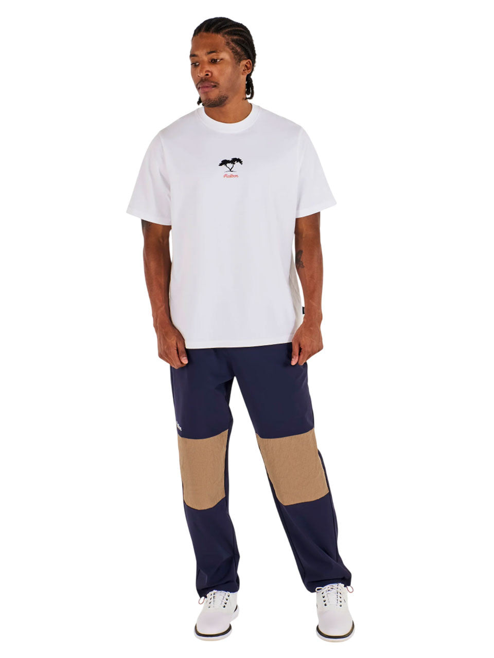 Malbon Torrey Pines Bermuda 858 Tee - White