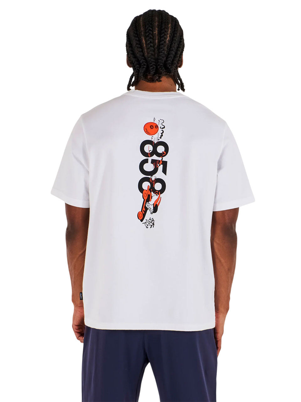 Malbon Torrey Pines Bermuda 858 Tee - White