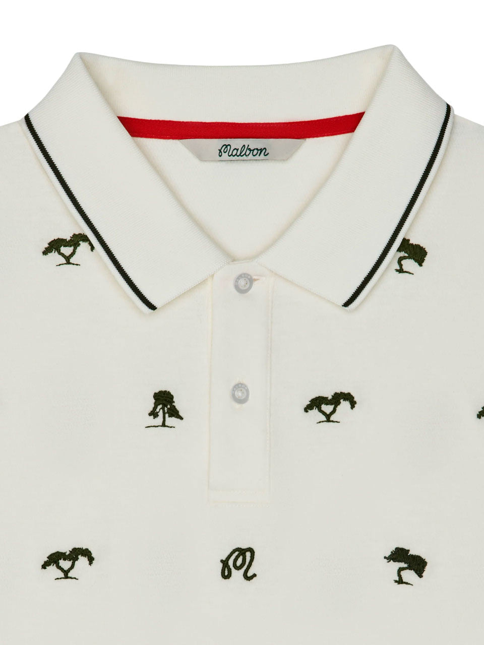 Malbon Torrey Pines Polo - Egret