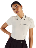 Malbon Womens Paloma Polo - White