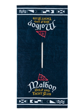 Malbon Yacht Club Golf Towel - Navy