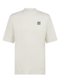 Manors Golf Course Mock Neck Polo - Pebble