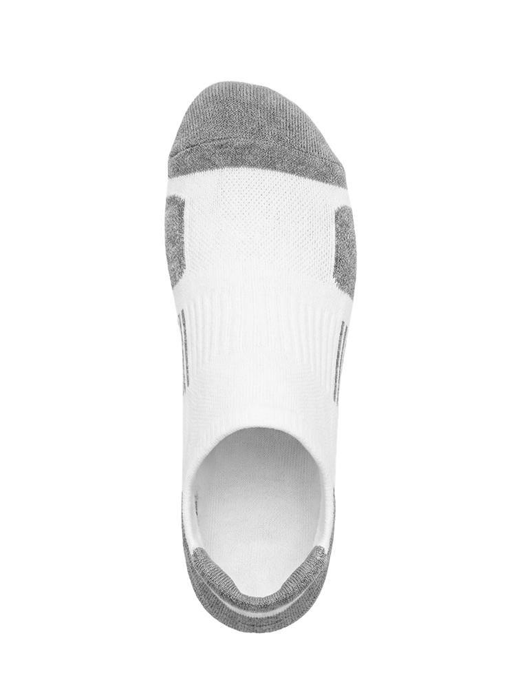 Meikan 3 Pack Women's Low Cut Coolmax Technical Sports Socks - White/Pink