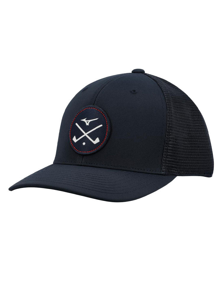 Mizuno Crossed Clubs Meshback Cap
