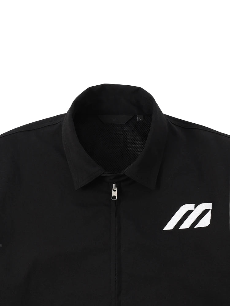 Mizuno Monogram M Swing Top Jacket - Black