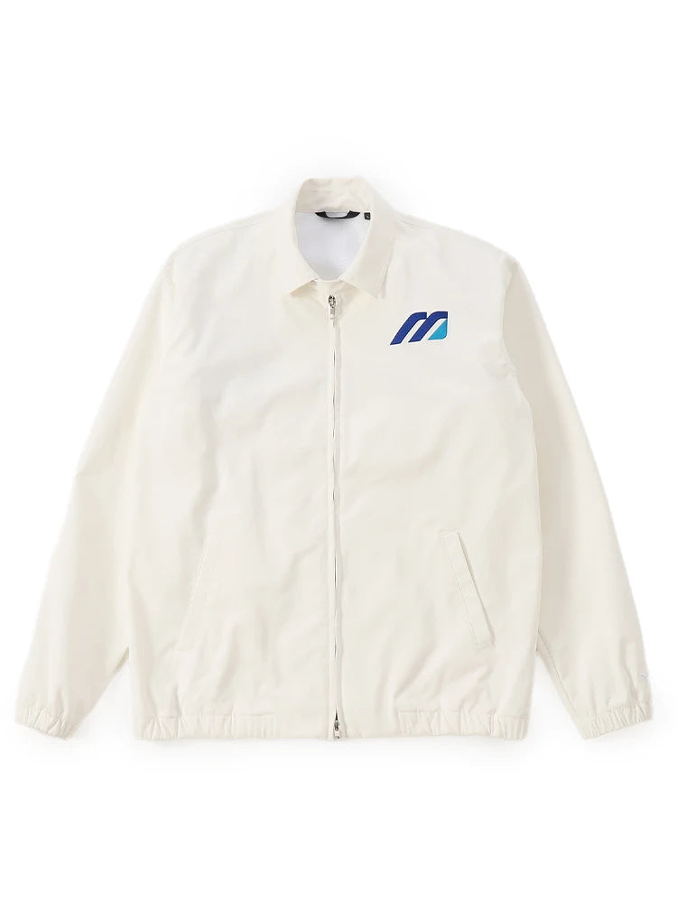 Mizuno Monogram M Swing Top Jacket - White